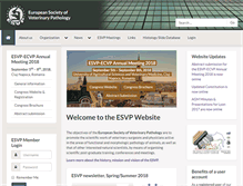 Tablet Screenshot of esvp.eu